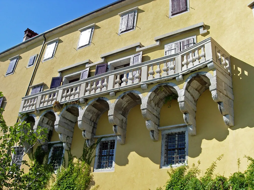 Balkon gradu Duino
